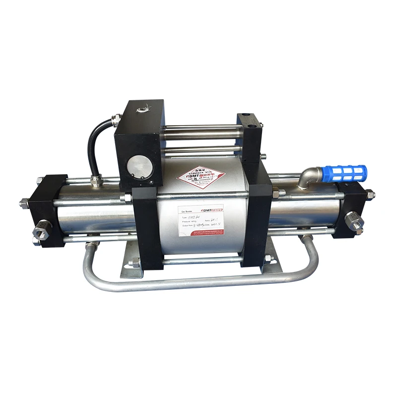 High Pressure Pneumatic Air Driven N2/Ar/CH4/He/H2/O2/CH4/CO2 Gas Booster Pumps