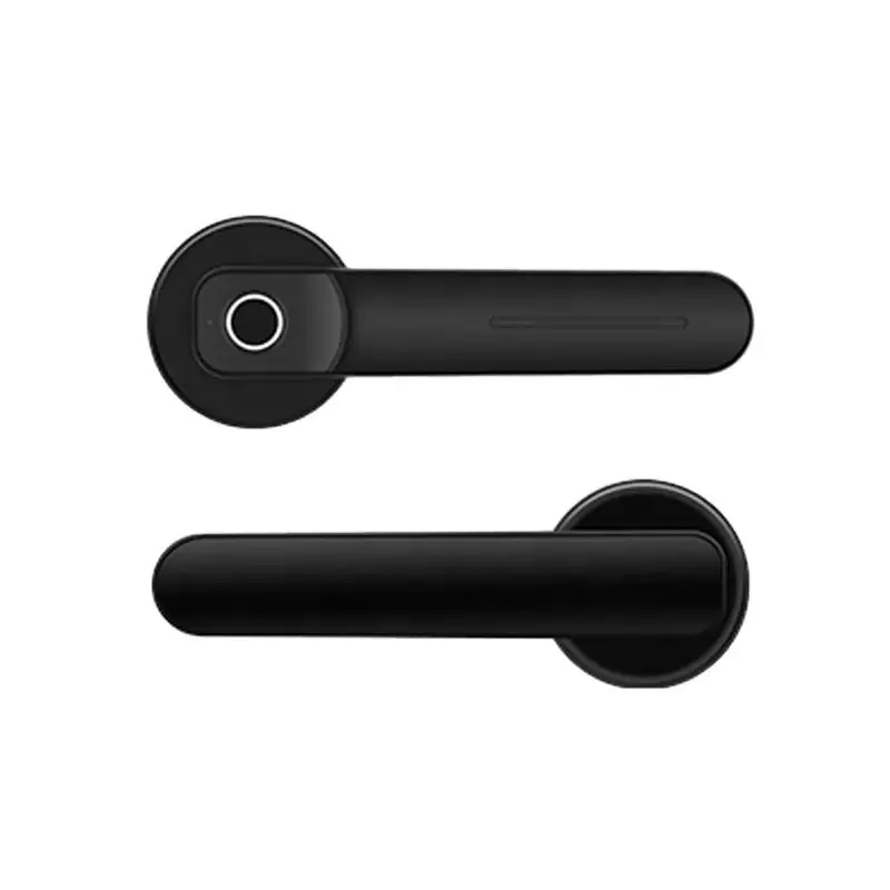 European Style Wood Door Lock Handles Hotel Villa Home Use Antique Brass Brush Finish Door Handles With key