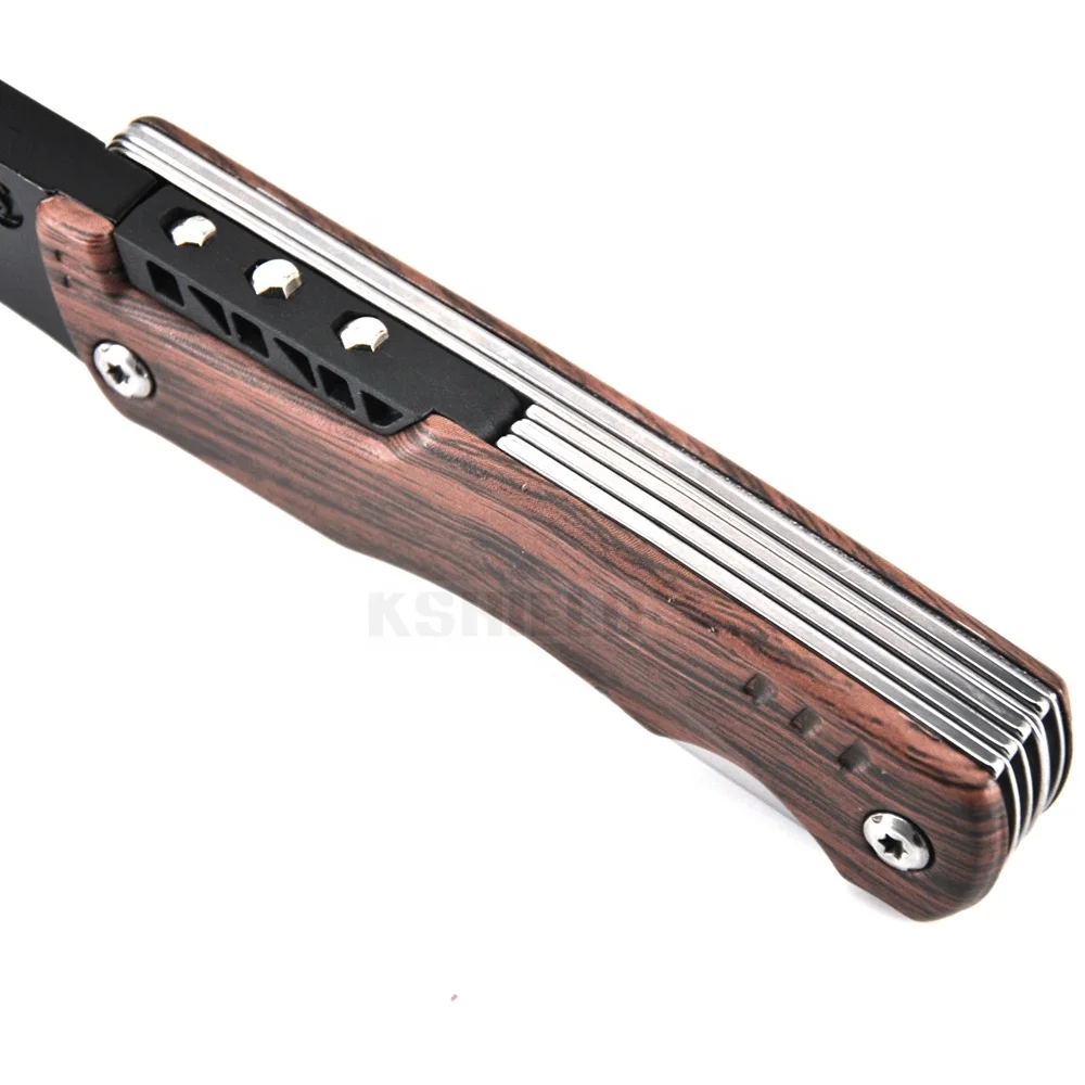 
Portable camping multi tool wooden handle mini multifunction 14 in 1claw hammer with screw heads 