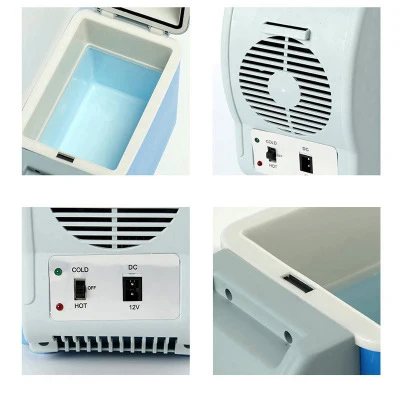 7.5 L Portable Mini Car Freezer 12 V Cosmetic Fridge Car Fridge Box Mini Fridge Freezer Cooler Warmer Camping Travel  Icebox