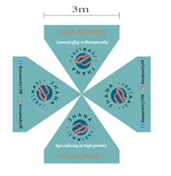 Aluminum waterproof Exhibition Tents Printed Outdoor Folding Pop Up Canopy Tent