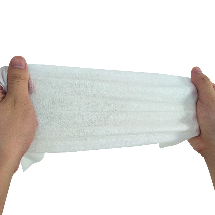 Mingyu 100% organic cotton eco-friendly non woven disposable face towel for human Skin