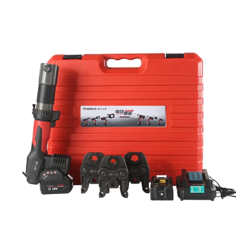 HEWLEE HZT-32 42KN V12/15/18/22/28/35 Electric Hydraulic Pipe Crimping Pliers Stainless Steel Gas Pipeline Crimping Pliers Tools