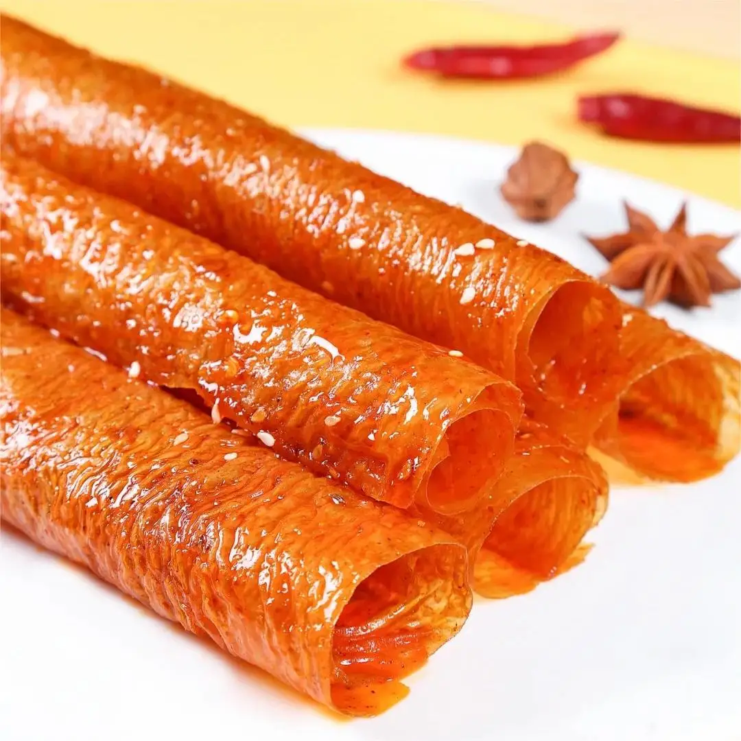 Traditional Chinese Hot Spicy Various Latiao Gluten Grain Spicy Strips Leisure Snack Latiao