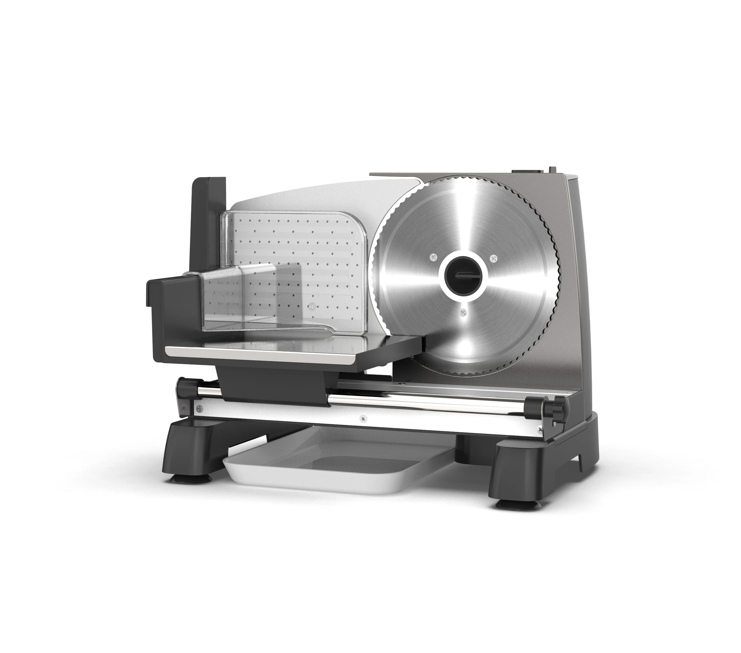 Detachable 19cm Stainless Steel Blade Food Slicer for Bread 0-18 mm Thickness Adjustable Non-Slip Feet Watermelon Slicer veneer