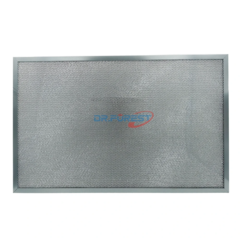 Multilayers Cooker Hood Metal Premium Kitchen Grease  555x360 mm Fume Purification Filter