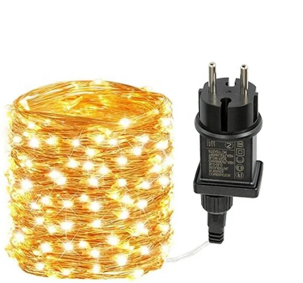 
400 Led String Lights Twinkle 40m 220v 110v plug in Christmas Xmas fairy Light for Garland Wedding Party Decorations 