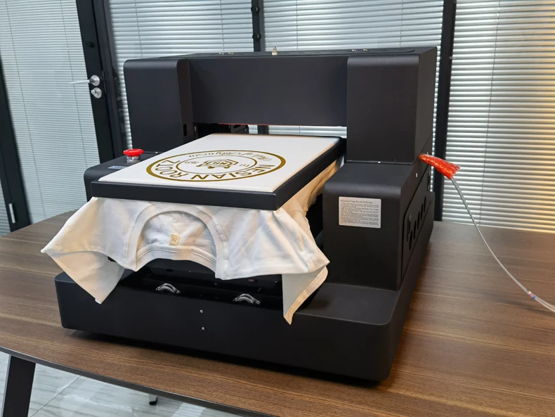 A3+   Digital Textile Direct to garment Printer DTF hot gold foil transfer film DTF printer