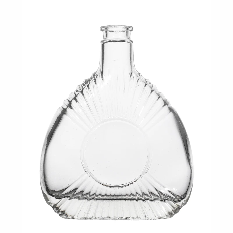 Bulk Sale Food Grade Eco Friendly High Quality 500ml Design Glass Vodka Bottle for Liquor