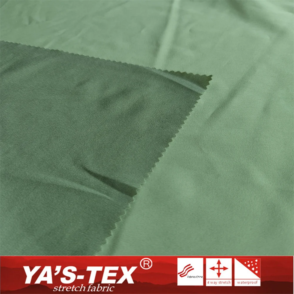 Graphene Polyester Spandex Cool feeling yarn Quick-dry Anti-UV Far infrared functional Tear-Resistant fabric for Garment