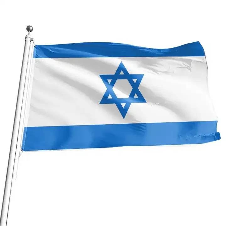 Custom Silk Print Hanging Polyester Countries Flags Israel Flags 3X5ft,israel flag sale,multi nation flags design
