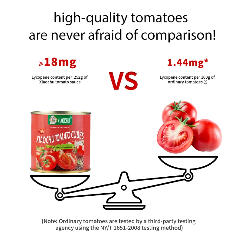 Chopped Tomato 252g Provide free samples Canned Tomato Diced Chopped Tomatoes