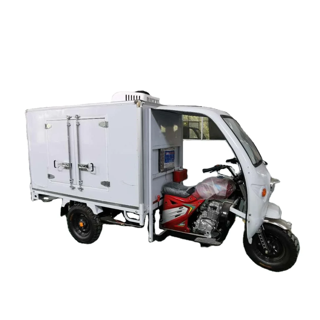 China supplier ice cream tricycle freezer price  refrigeration vehicle motorized Cargo Tricycle