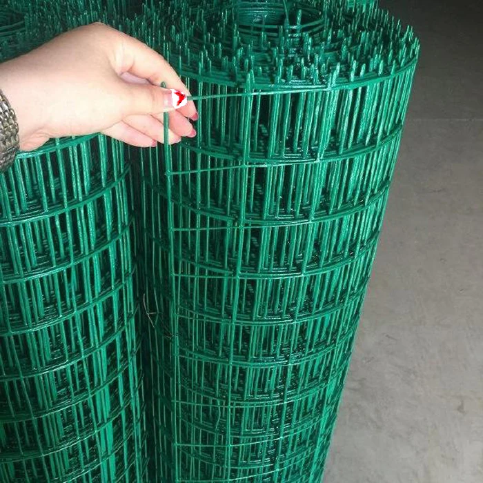 Factory Sale Welded Wire Mesh for Farm Fence Galvanized PVC Coated for Garden Fences Welded Wire Mesh Rolls for Animal Pet Cages