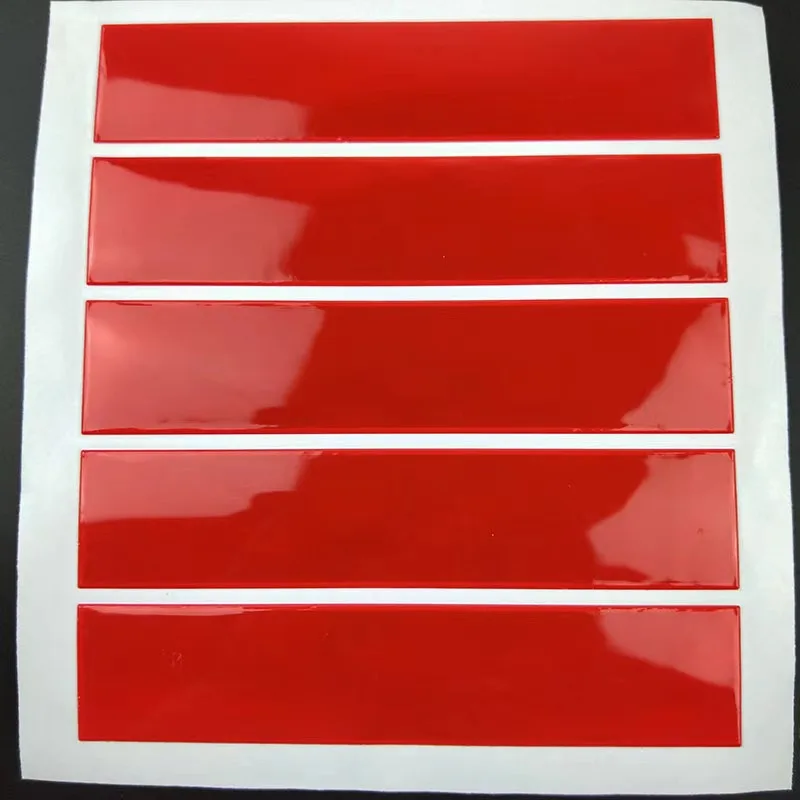 High Adhesive Safety 11 Color Micro Prismatic Waterproof High Visibility PVC Reflective Tape Sticker For Clothing/Vest