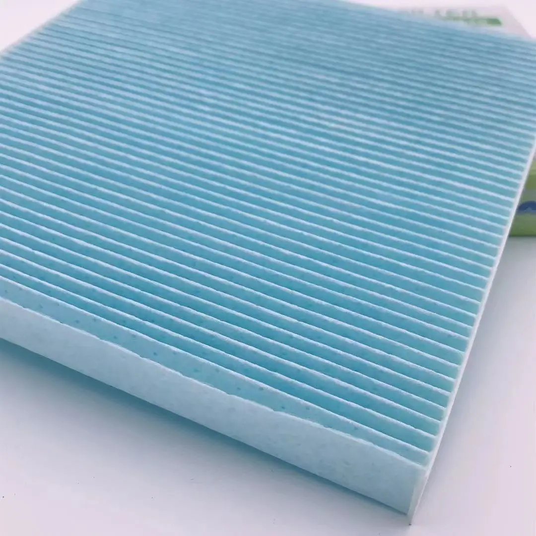 High quality xheap Activated carbon cloth denso clean air purifier filter for car air conditioning