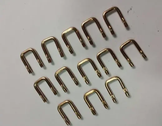 Automatic U Shape Sausage Sealing Aluminium Clips Buckle Forming Machinery