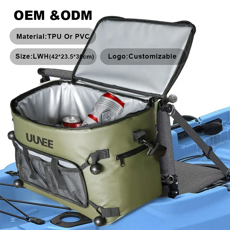 PVC TPU Soft Sided Insulated Cooler Backpack Bag Portable Beach Cooler Box Paddle Board Cooler Bags