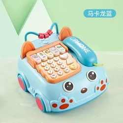 Hot-selling Infant Early Educational Multifunctional Whack A Mole Game Cute Virtual Telephone with Music Toy