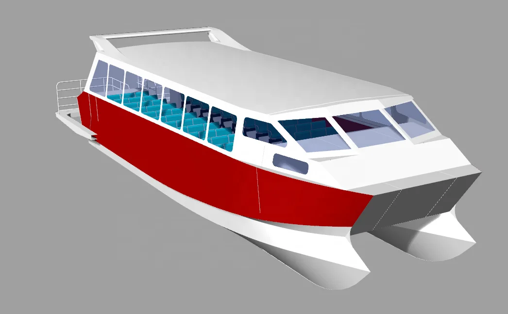 78 pax capacity aluminum catamaran passenger boat