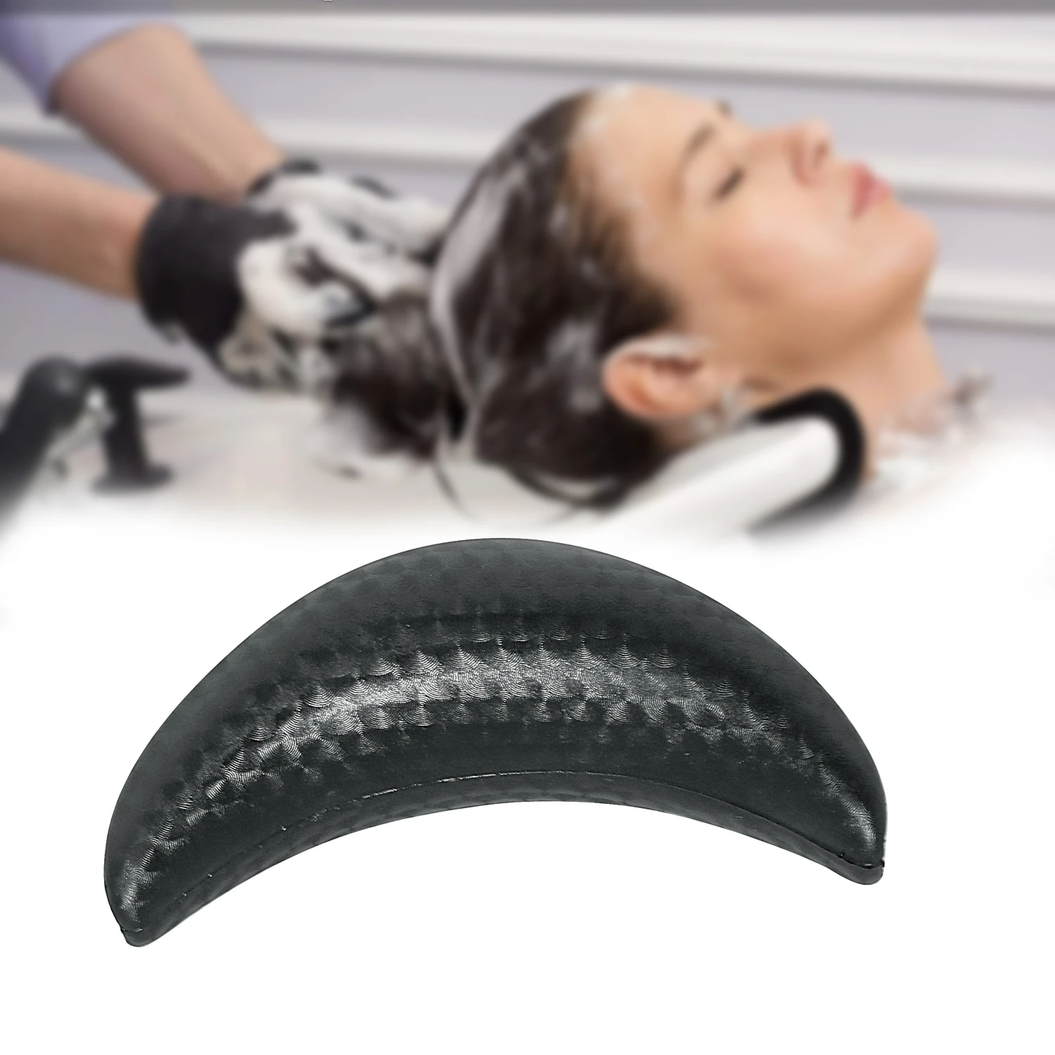 Shampoo Bowl Gel Neck Cushion PVC Hair Washing Head Rest Pillow Sink Neck Cushion for Salon Washing Sink Basin