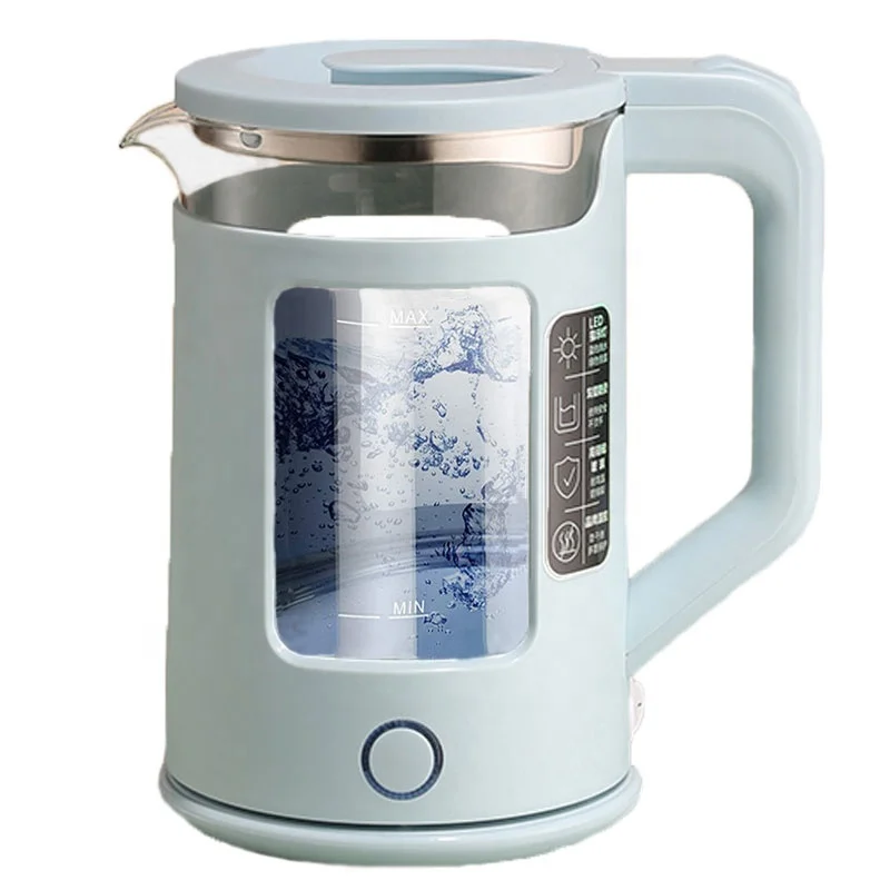 Multifunction Electric Kettle Stainless Steel Heating Plate Glass Jug Kettles