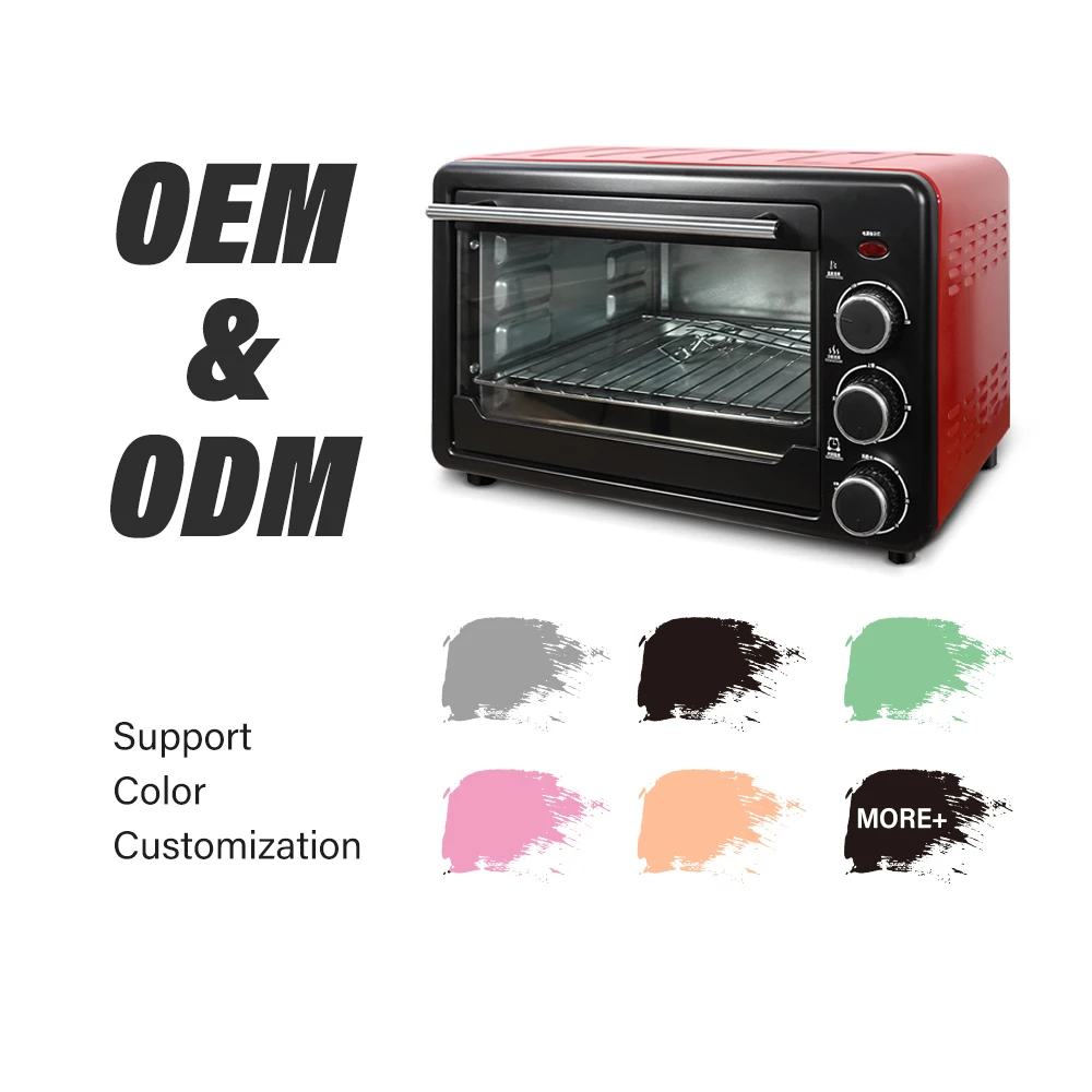 Customizable Convection Oven Electric Adjustable Temperature Control Hot Air Fryer Oven for Home Baking