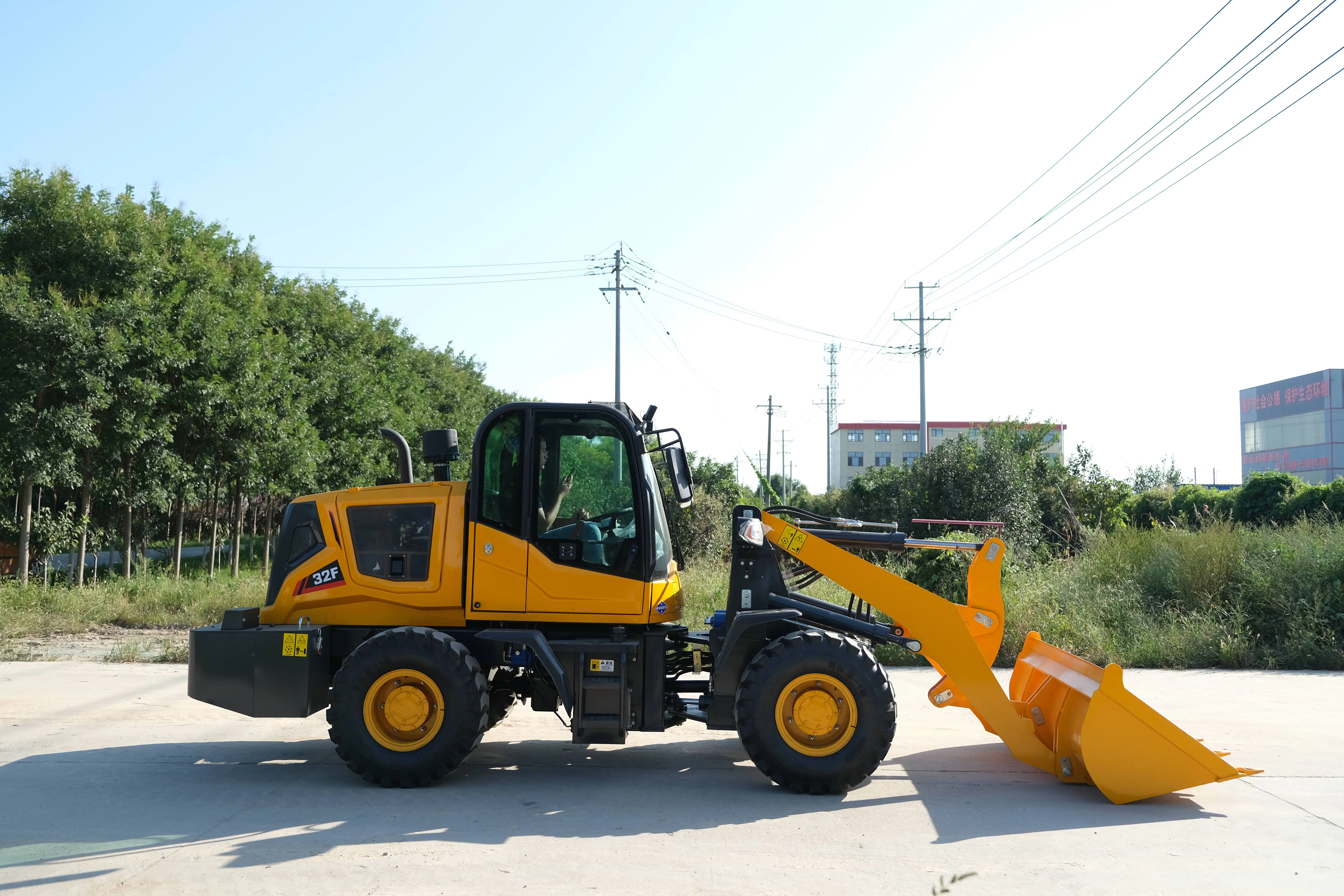 New 3T payloader 5 ton wheel loader with skeleton bucket for sale philippines prices
