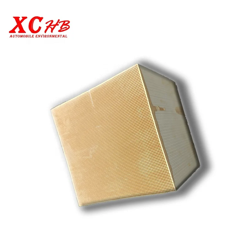 Fe-SCR Selective Catalytic Reduction Unit for Biogas Generator Set NOx filter Square ceramic carrier  can be customized