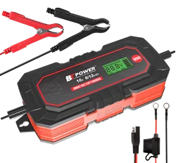 4A 6/12V Automatic portable car battery charger multi-function battery charger