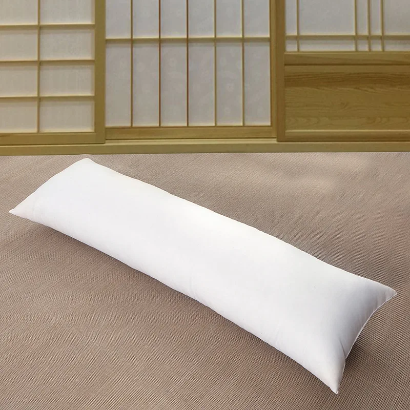 Export cross-border high elastic anime body pillow core feather silk cotton single and double cushion pillow