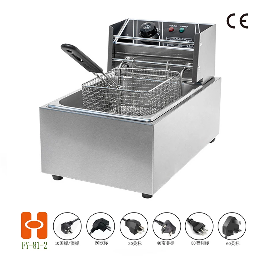 
Wholesale electric Deep Oil Fryer Kitchen equipment French Fries Machine Chicken Fryer meat donut fryer 