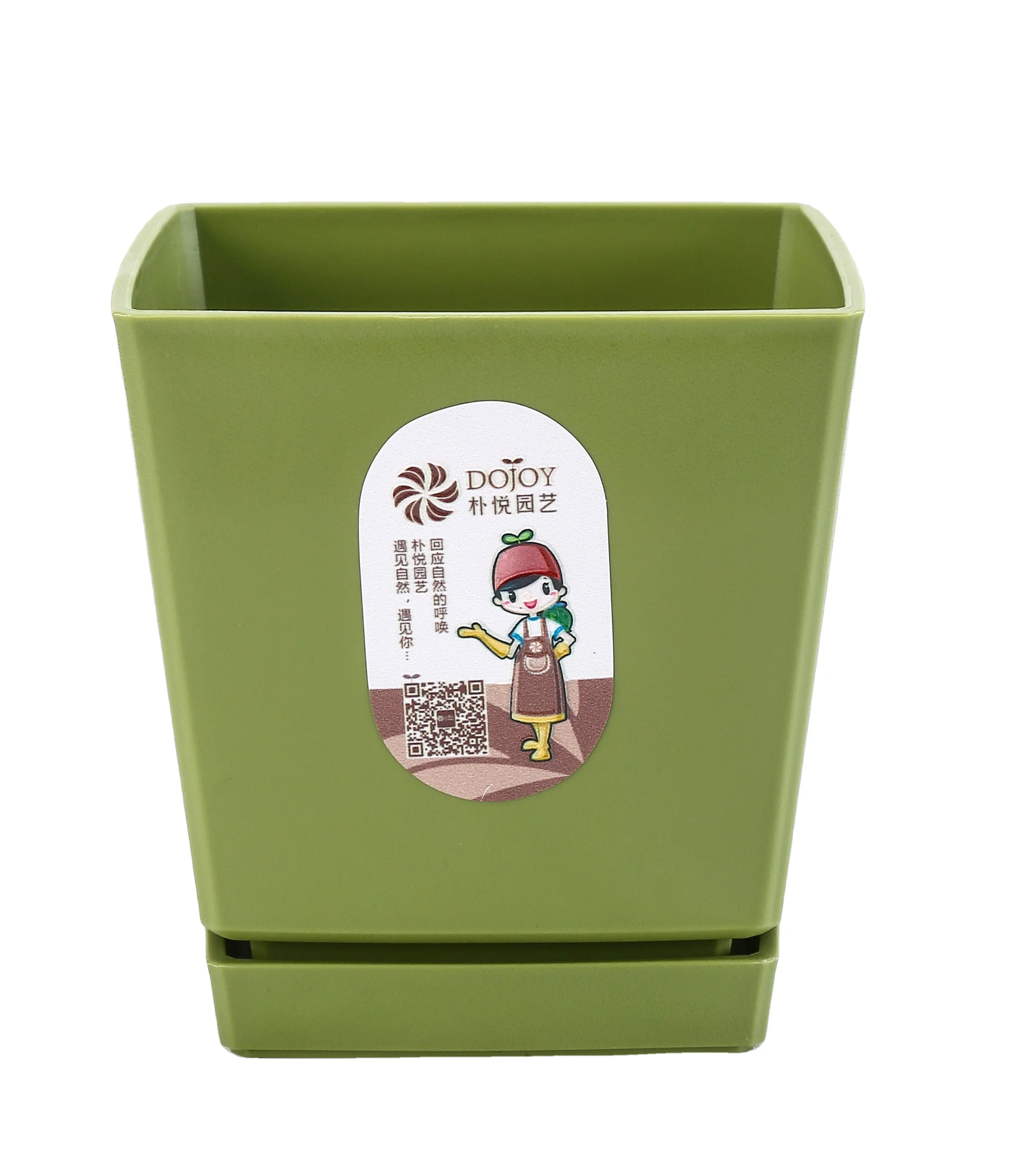 
High Selling Good Quality Multi color Thickened Plastic Rose Pot Flowerpot 