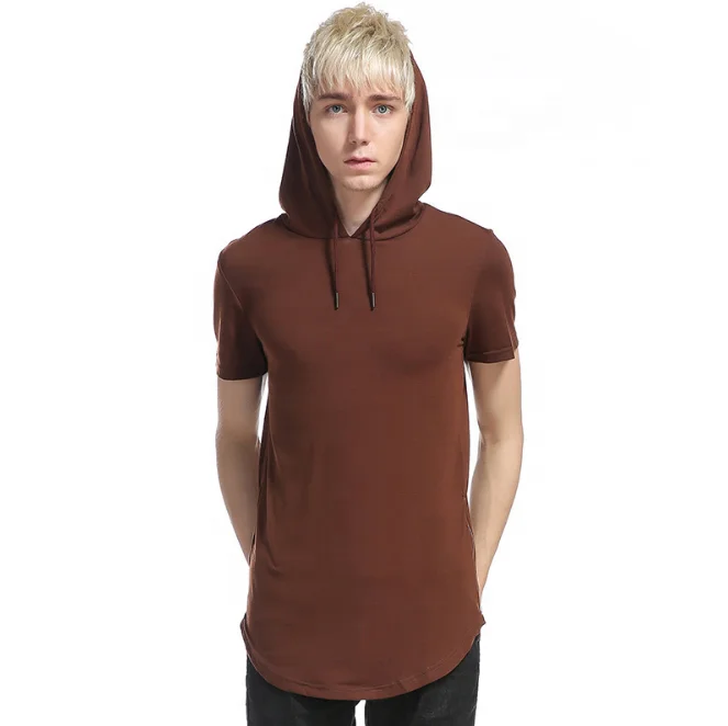 
Logo Customized Athletic Men Hooded Sweatshirt With Side Zip Men Short Sleeve Hoodie Men Set 