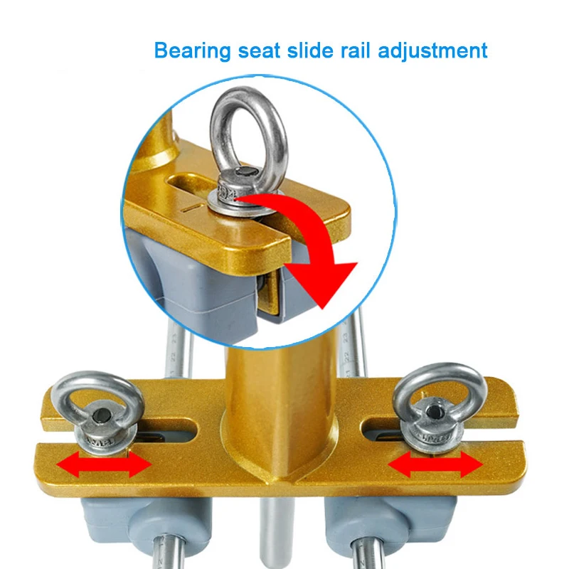 Door lock hole opener kit installs mortise and tenon accessories mortising machine for Wooden Door Woodworking 5 milling cutter