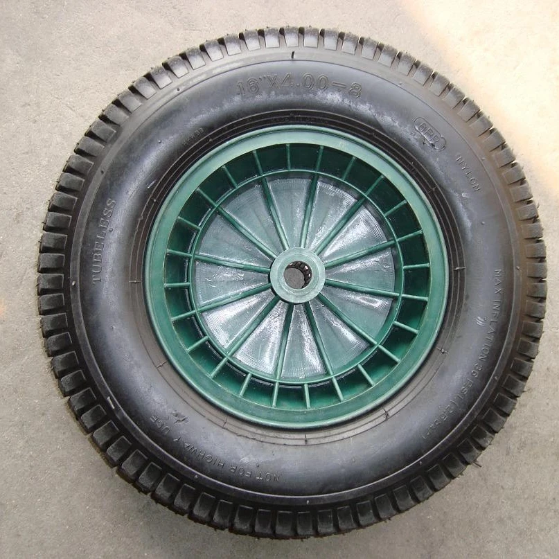 400-8 250-4 300-4 350-4 200x45 pneumatic rubber tire with rim and bearing and solid whee and PU foam wheels
