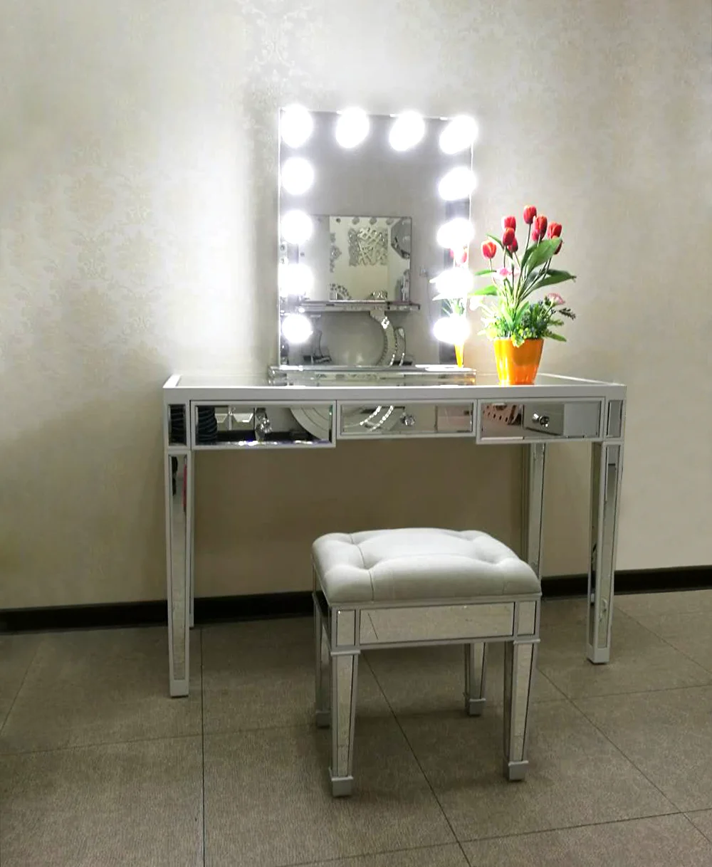 Big dressing mirror with Led 3 Colors and Bluetooth