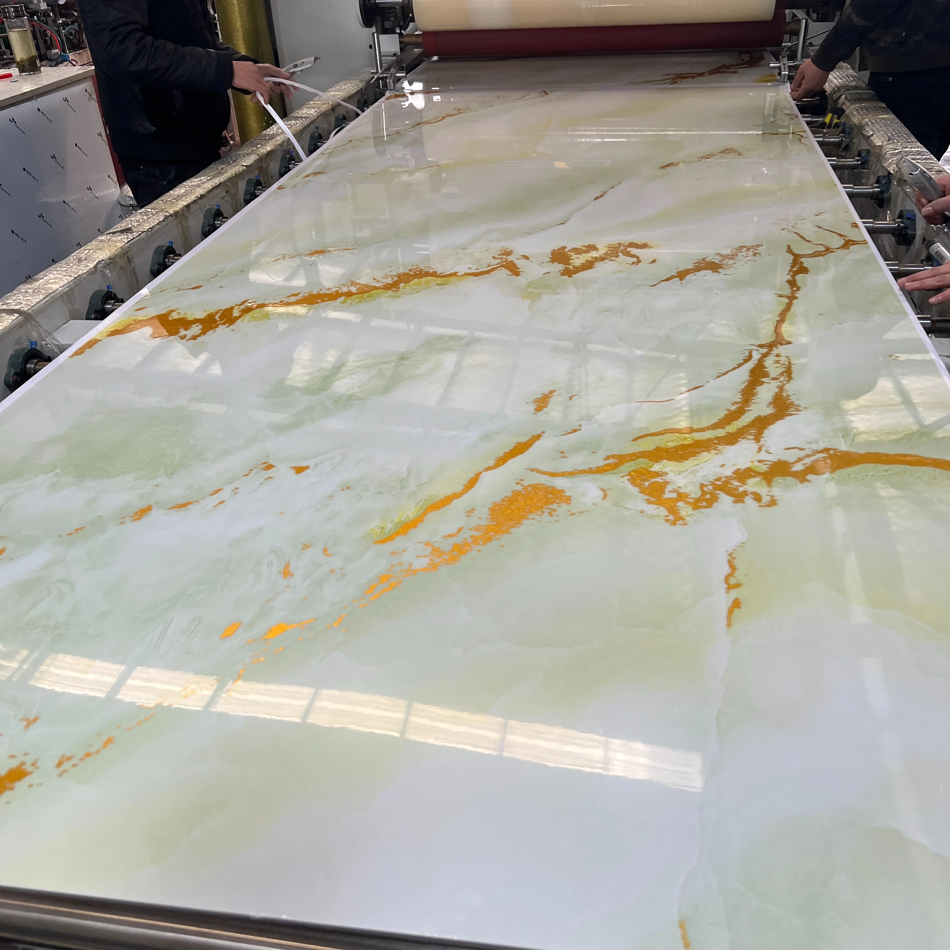 bamboo charcoal wood veneer with gold imprint wood veneer bamboo charcoal fiber board wall panel carbon slate sheet