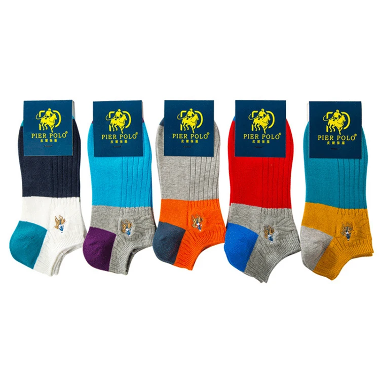 men polo ankle socks polo short socks mens cotton polo designer socks