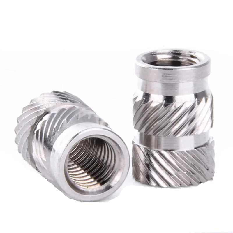 Stainless steel Insert Nut Knurled SS316 Heat Staking Nut For Plastic SUS303 Knurled Nut Insert M2 M3 M4 M5 M6