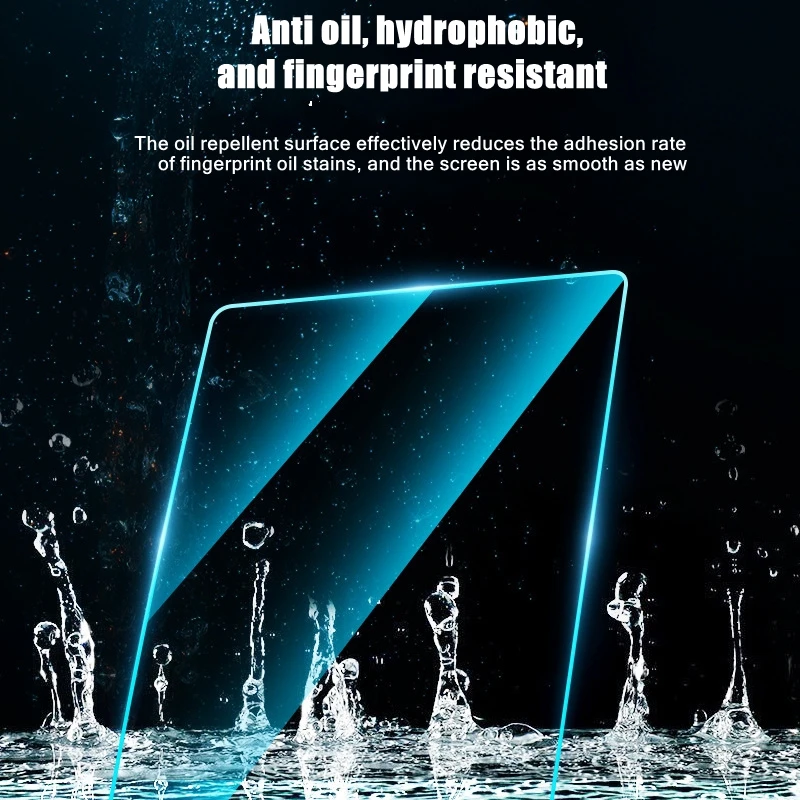 High quality other interior accessories car rear air conditioner screen tempered glass protection film for tesla model 3