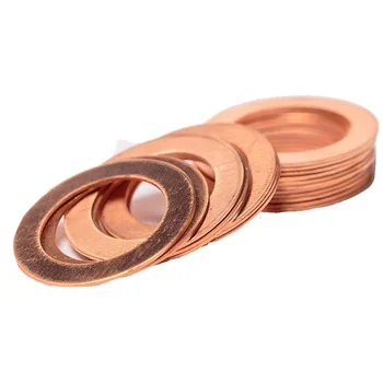 Hot sale M5-M14 Copper Washer copper crush washer copper washers set auto parts
