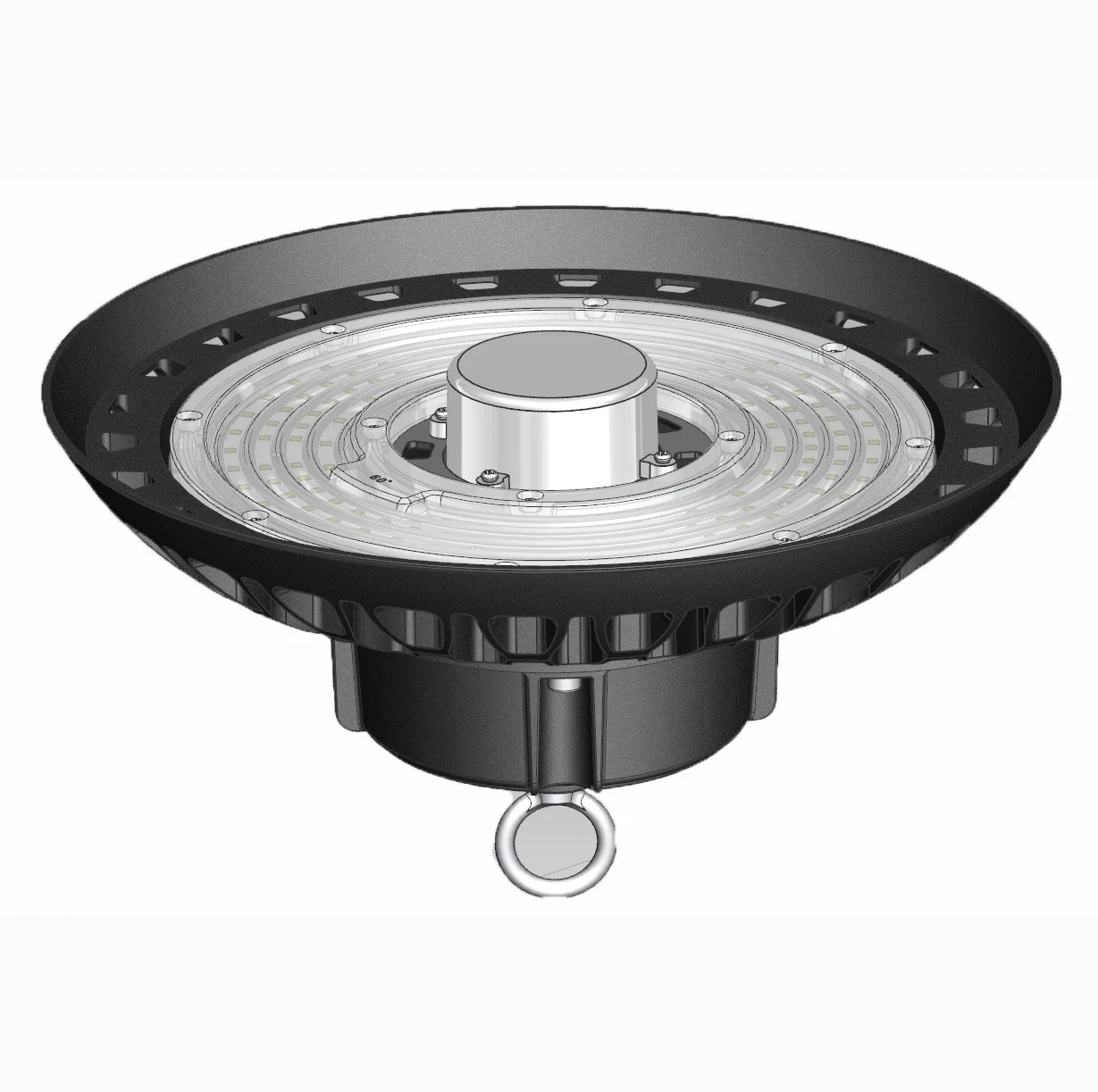 
ufo zhongshan commercial industrial warehouse workshop light motion sensorufo led high bay light 