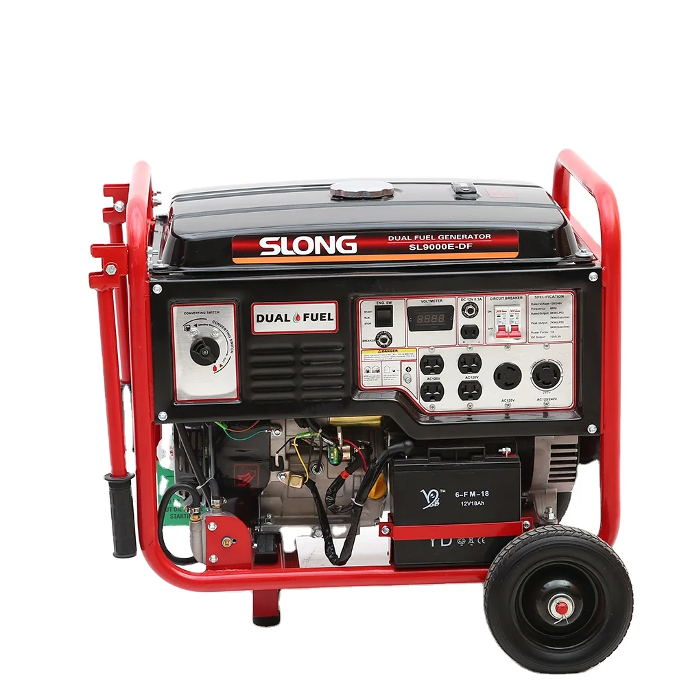 SLONG SL9000E-DF 6 kw Dual Fuel
