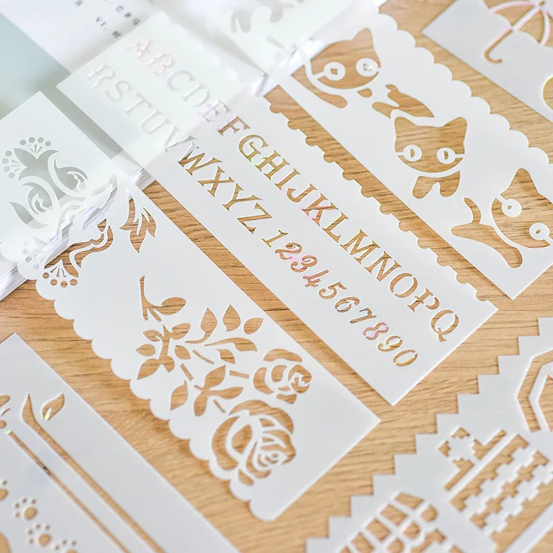 Canton Fair Custom Color Printed Plastic Template Resin Label Plastic Template Stickers