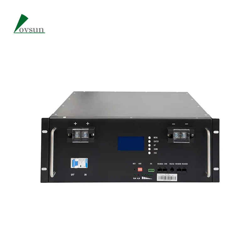 Lovsun Deep Cycle 100ah 200ah 300ah 400ah 500ah Solar Energy Storage Lifepo4 48v 24v 12v Portable Lithium Battery Pack