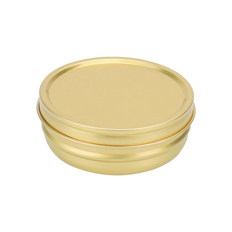 Factory sale round food grade vacuum caviar tin can