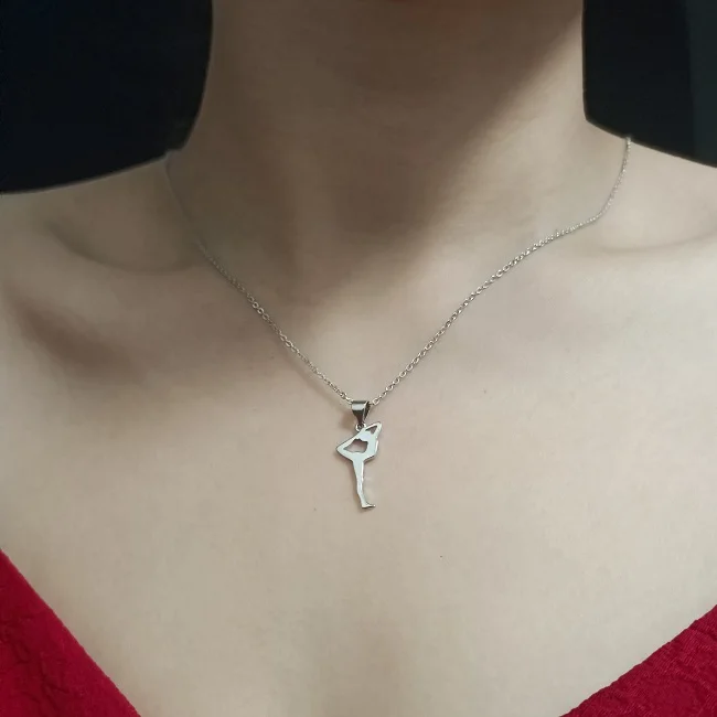 
Necklace love jewelry yoga pendant necklace vintage charm jewelry wholesale jewellery pendant necklaces 