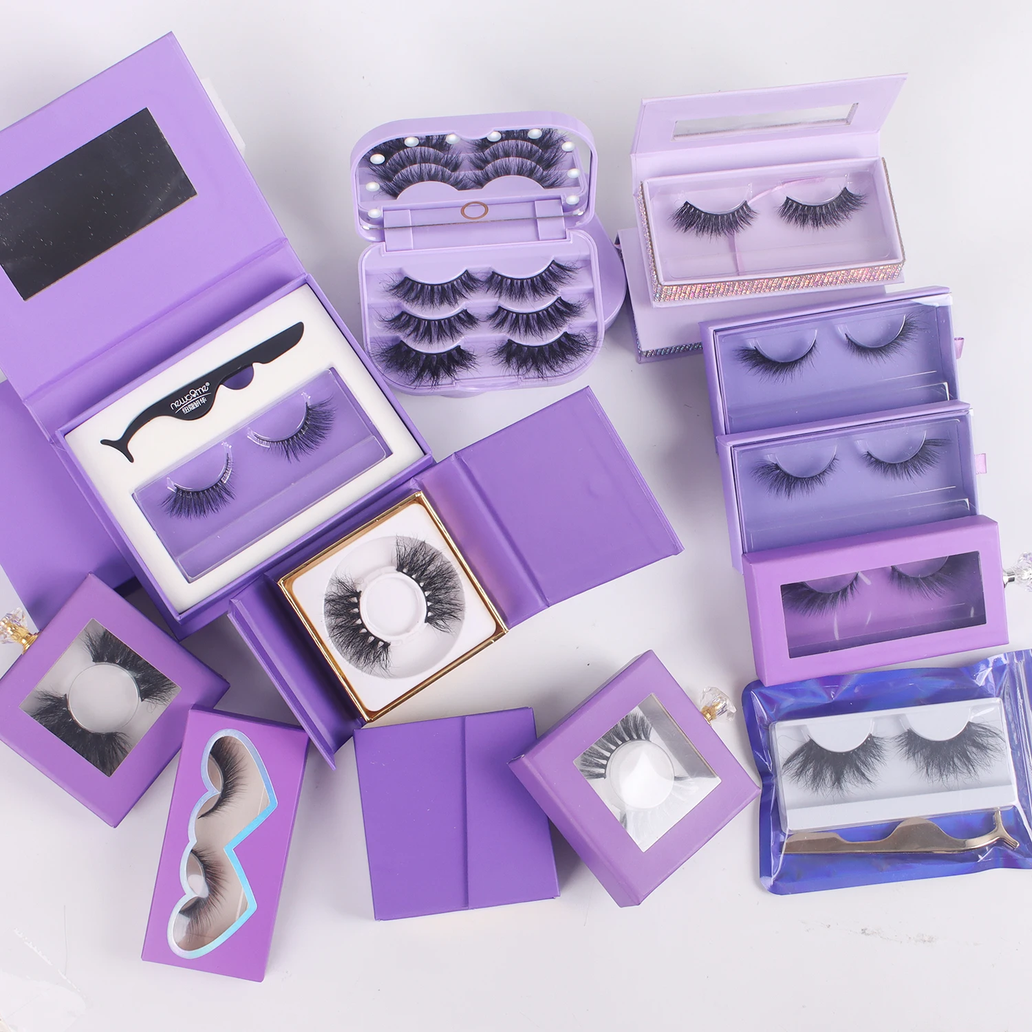 Russian 6D Faux Mink Fake Premium False Eyelashes Wholesale Natural Volume Eye Lashes Manufacturer