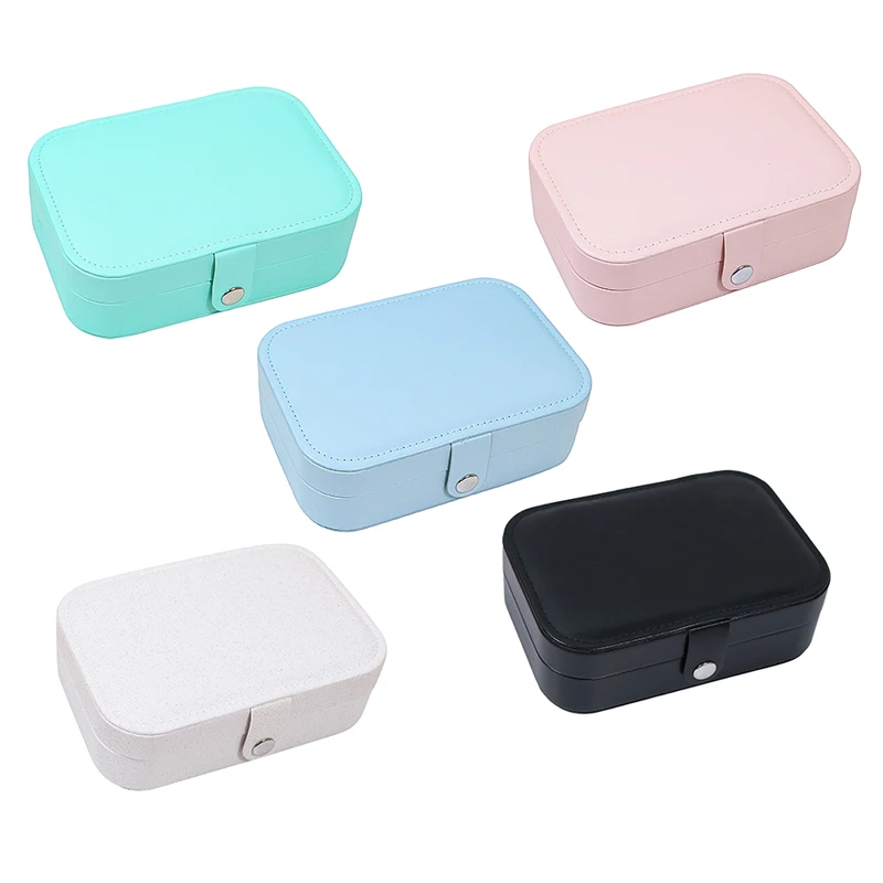 Luxury Necklace Earring Ring Jewelry Boxes Organizer Custom Jewellery Storage Box